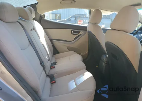 2014 Hyundai Elantra Se from USA, damaged, VIN 5NPDH4AE0EH500388